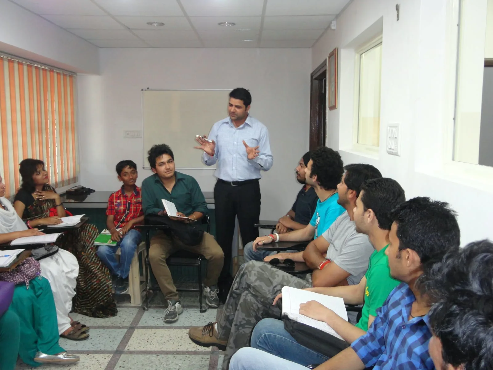 Classroom training at The Howards Council