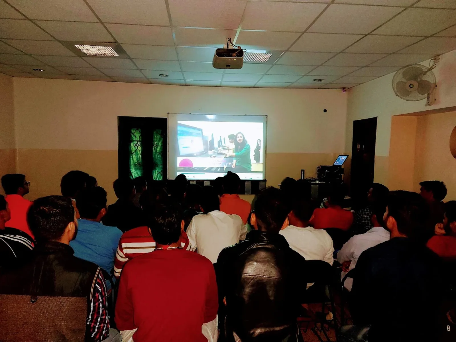 Classroom training at The Howards Council