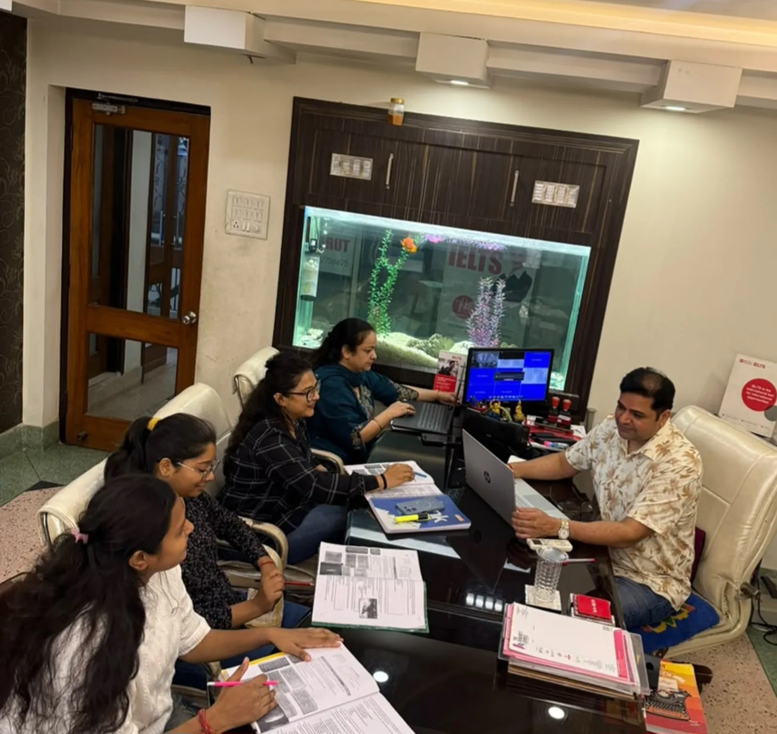 Classroom training at The Howards Council