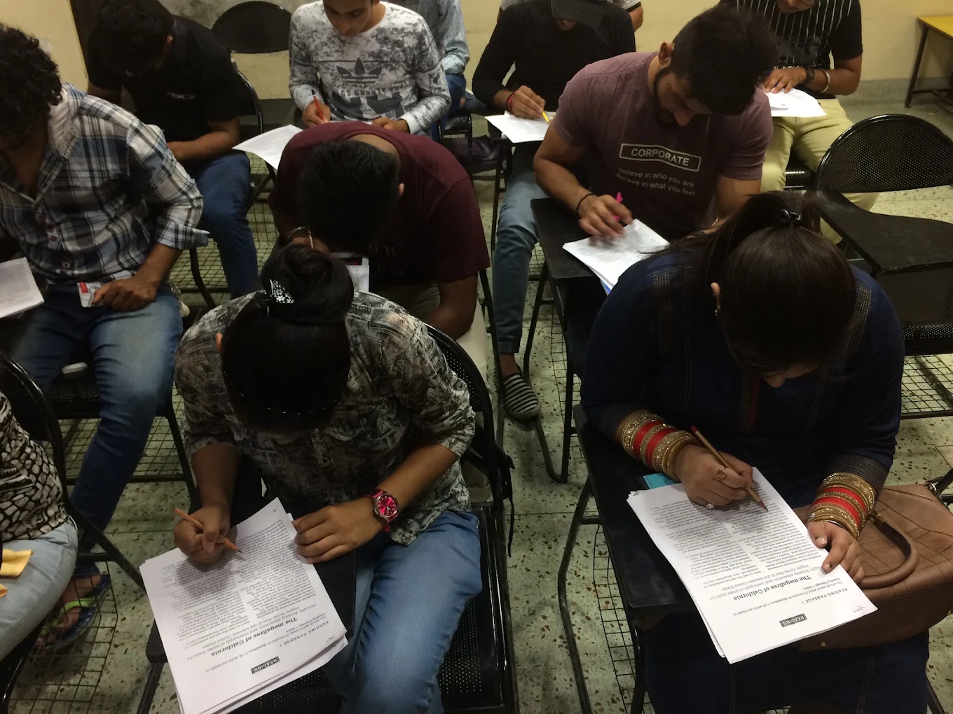 Classroom training at The Howards Council