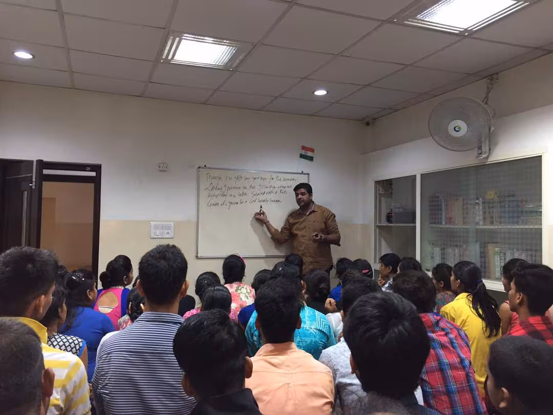 Classroom training at The Howards Council