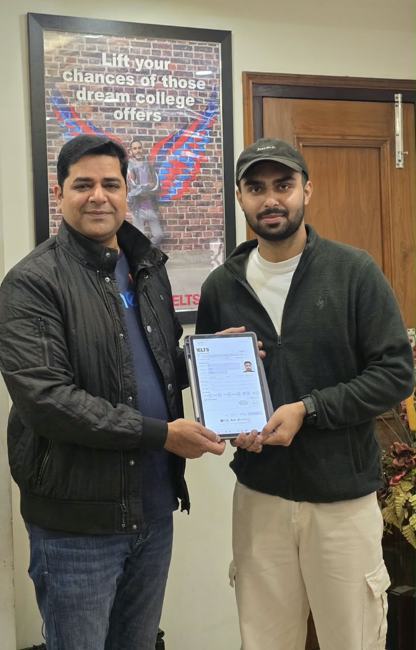 Sameer Rizvi IELTS result